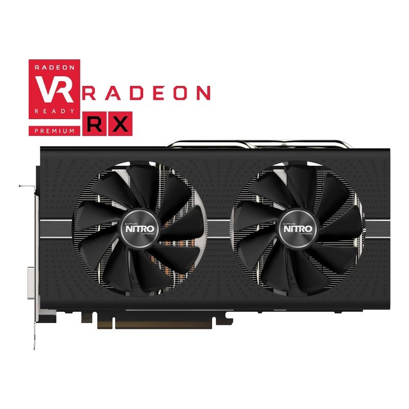 Placa Video Sapphire Radeon RX 580 NITRO 4GB GDDR5 256 Bit PC Garage