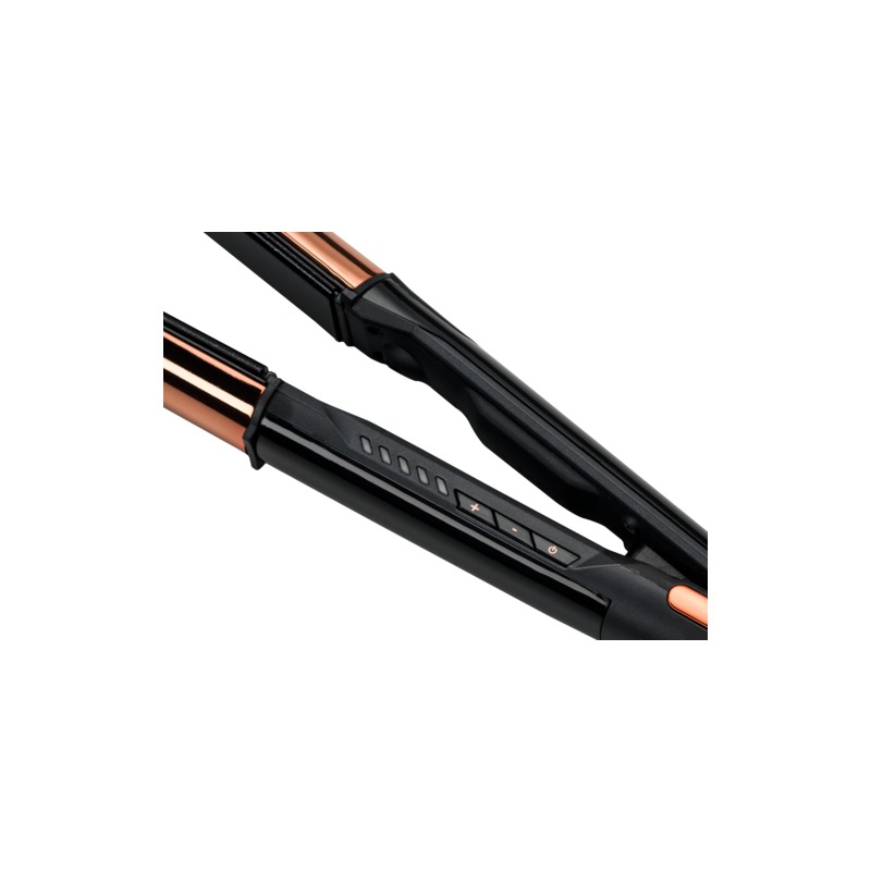 Placa Pentru Indreptat Parul BaByliss 2 In 1 Pure Metal Crom ST481E