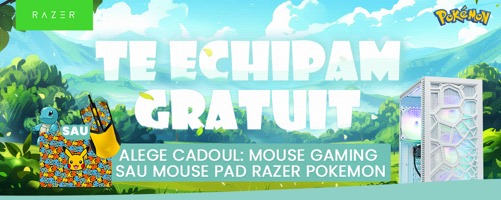 Cadou la alegere pentru PC-urile Gaming by PC Garage