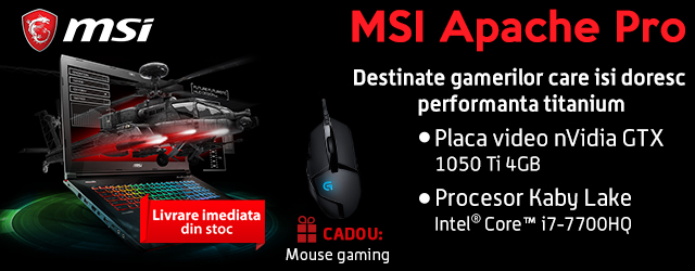 MSI Apache Pro Destinate gamerilor care isi doresc performanta titanium