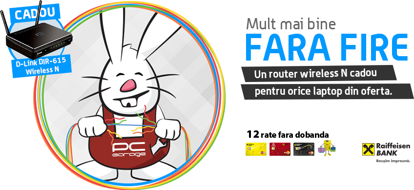 Fara fire - Router Wireless N cadou