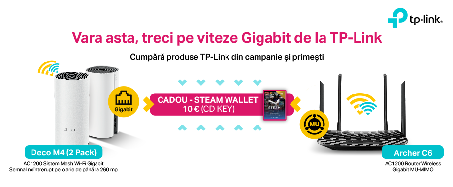 Streaming si gaming fara lag alaturi de TP-Link