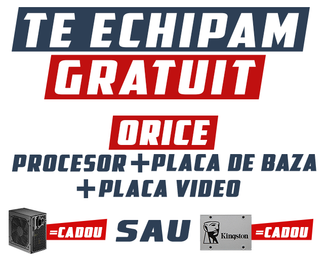 Te echipam gratuit