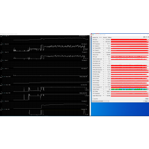 Acest test în FurMark a fost rulat pe o rezoluție 1080p, iar ventilatoarele au fost setate la...