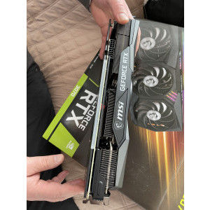 Placa video MSI GeForce RTX 3070 GAMING X TRIO LHR 8GB GDDR6 256