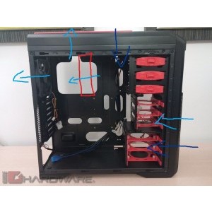 Roșu: Cooler Master Hyper 212x + ventilatorul stock
Albastru deschis: ventilator normal...