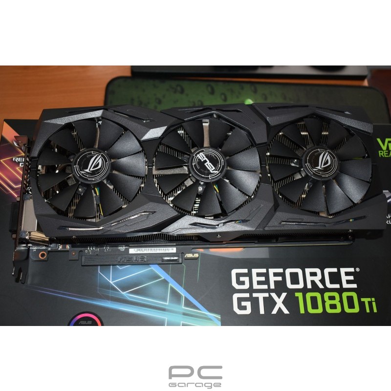 Placa video ASUS GeForce GTX 1080 Ti ROG STRIX GAMING O11G 11GB DDR5X ...