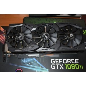 Placa video ASUS GeForce GTX 1080 Ti ROG STRIX GAMING O11G 11GB
