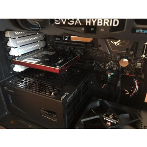 Montare sursa in carcasa Fractal Design Midi Arc2.