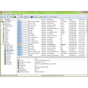 AIDA 64 Extreme 4.30 Memory Latency