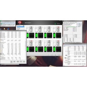 Temperaturi obtinute cu prime95 + AMD Overdrive Benchmarc (rulare simultana, for fun) dupa...