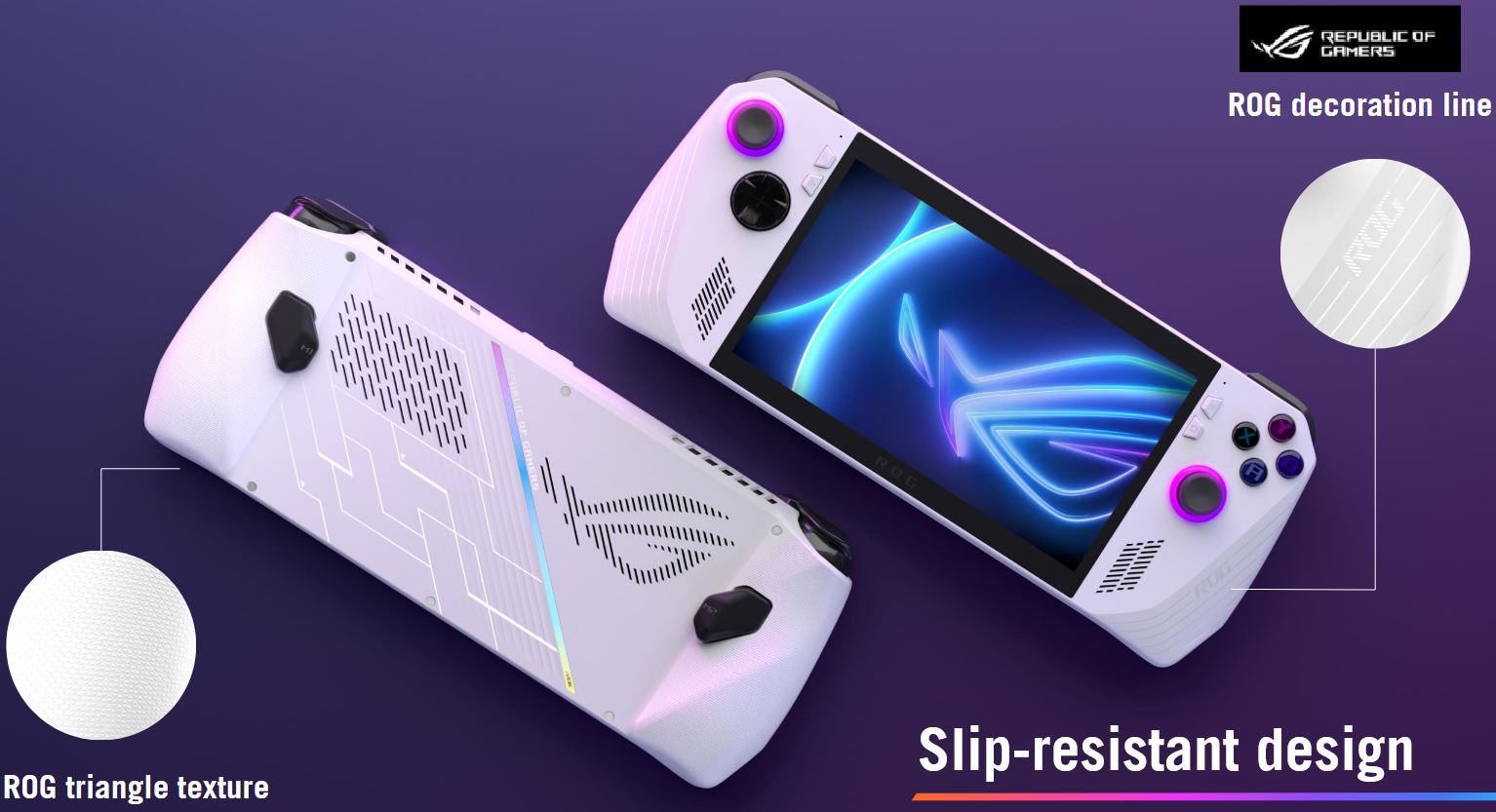 Consola ASUS ROG Ally RC71L, Procesor AMD Ryzen Z1 Extreme, 16GB