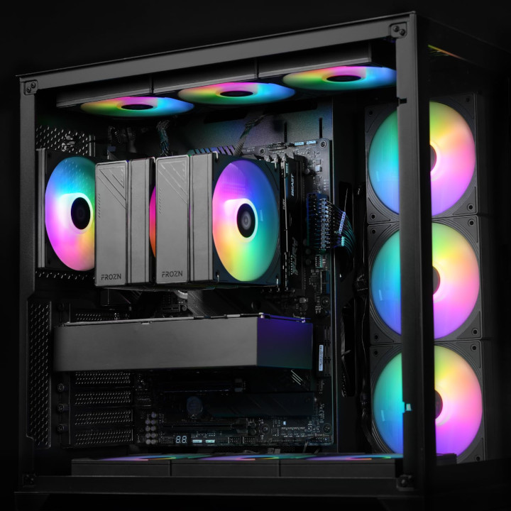 Cooler CPU ID-Cooling Frozn A620 Pro SE ARGB White - PC Garage