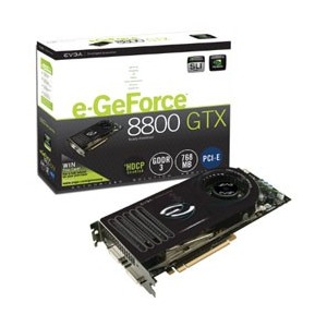 EVGA e-GeForce 8800 GTX 768MB DDR3 384-bit