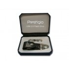 Prestigio 2GB Leather Flash Drive Black