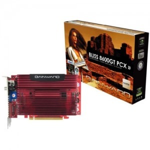 Gainward BLISS 8600GT 256MB DDR3 128-bit SilentFX