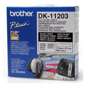 Consumabil Brother DK 11203 File folder label