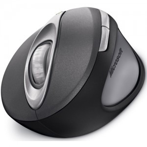 Microsoft Natural Wireless Laser Mouse 6000 Metallic Grey