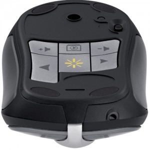 Microsoft Wireless Notebook Presenter Mouse 8000 Metallic Grey