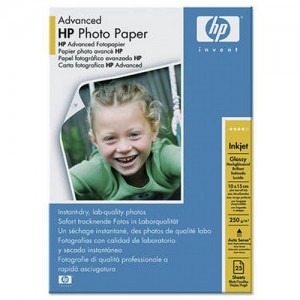 Hartie Hp Advanced Glossy Photo 10x15 Cm 4x6 Inch 25 Coli Q8694a