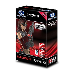 Sapphire ATI Radeon HD3650 256MB DDR2 Onboard 1GB HyperMemory 128-bit