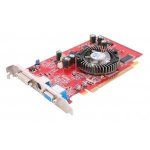 Sapphire ATI Radeon X550 128M onboard 512M HyperMemory 64-bit