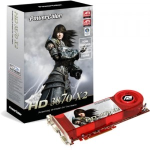PowerColor ATI Radeon HD3870X2 1GB DDR3 256-bit