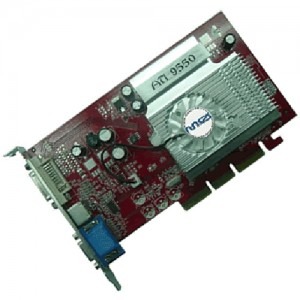 MegaSpeed ATI Radeon 9550 128MB DDR 128-bit AGP