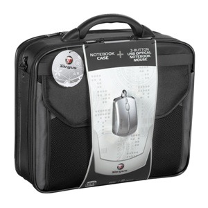 Targus Geanta notebook 15.6 inch + USB Optical Mouse