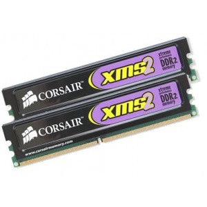 Corsair 1 GB DDR2 800 MHz CL5 Dual channel kit