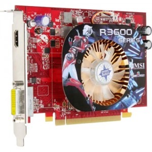 MSI ATI Radeon HD3650 OC 512MB DDR2 128-bit