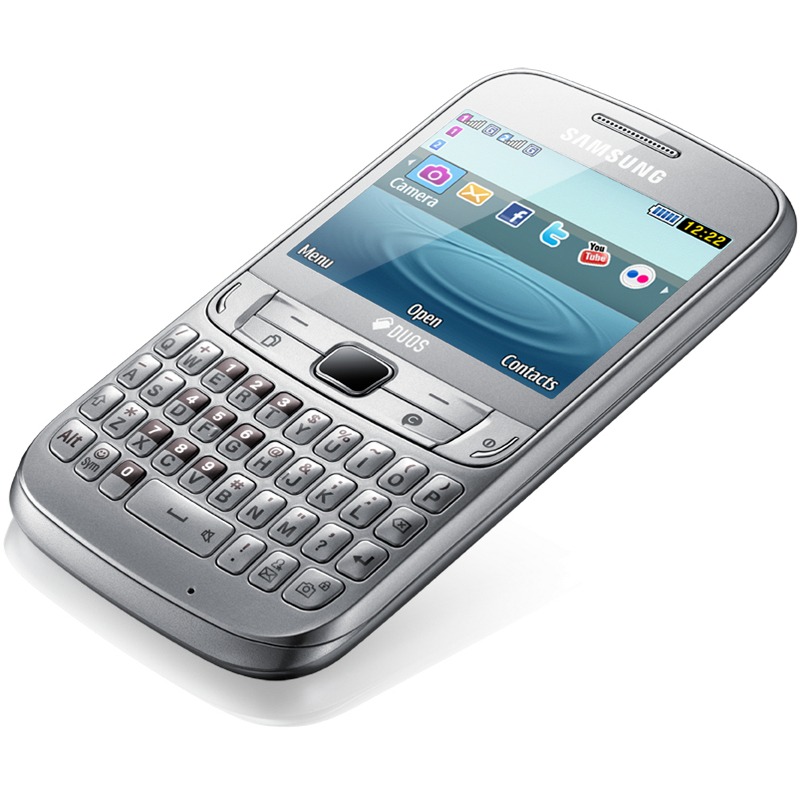 DualSIM Samsung S3572 Chat 357 Silver PC Garage