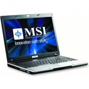 MSI Megabook EX600X-431EU Core 2 Duo T5750 2GHz