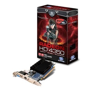 Sapphire ATI Radeon HD4350 Silent 512MB DDR2 64-bit