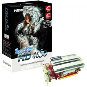 PowerColor ATI Radeon HD4650 SCS3 512MB DDR2 128-bit