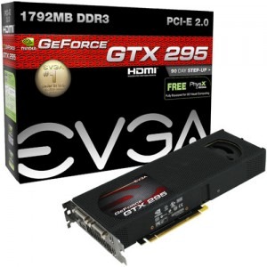 EVGA e-GeForce GTX 295 1.79 GB DDR3 896-bit