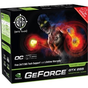 BFG Tech GeForce GTX 285 OC 1GB DDR3 512-bit