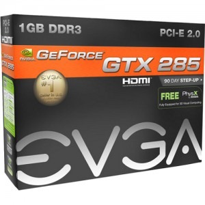 EVGA e-GeForce GTX 285 1GB DDR3 512-bit