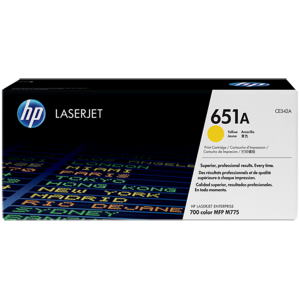 HP Toner 651A Yellow