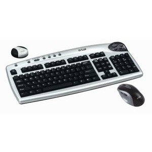 Delux Wireless DLK9852RF M316HP Silver-Black