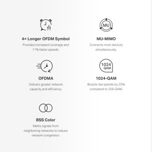 MERCUSYS Gigabit HALO H60X Dual-Band WiFi 6 3Buc