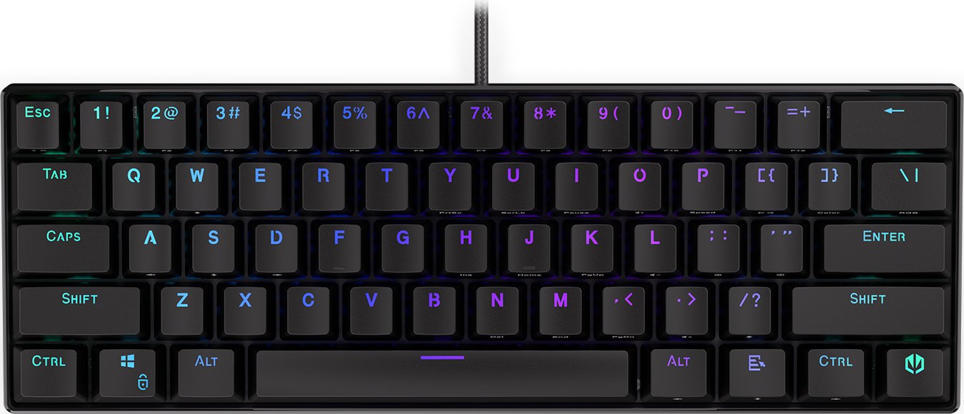 Tastatura Gaming ENDORFY Thock Compact RGB Kailh Red Switch Mecanica