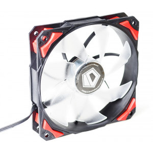 ID-Cooling PL-12025-R 120mm Red LED PWM
