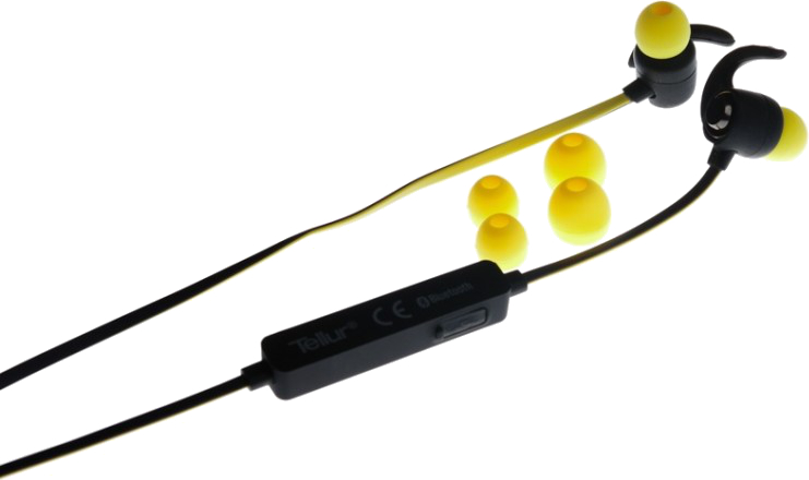 Casti Tellur In-Ear, BT Sport Speed Yellow