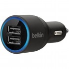 Incarcator auto Belkin Auto Dual USB, F8J109BTBLK