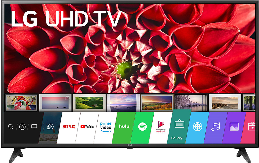Televizor LED LG Smart TV 43UN71003LB Seria UN7100 108cm negru 4K UHD HDR