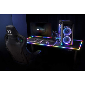 Thermaltake Level 20 BattleStation RGB cu reglaj electric pe inaltime