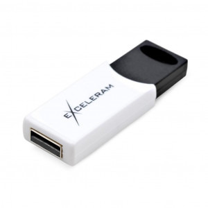 Exceleram H2 64GB USB 2.0 Black/White