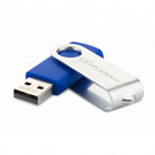 Memorie externa Exceleram P1 32GB USB 2.0 Blue/Silver