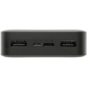 Xiaomi Redmi Power Bank, 20000 mAh, 2x USB, 1x USB-C, Black